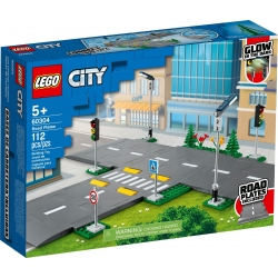 Klocki LEGO 60304 - Płyty drogowe CITY